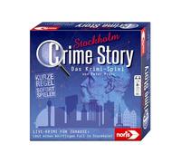 Noris 606201969 Crime Story Stockholm - Juego de Crimen para Adultos y niños a Partir de 12 años - Juego de Cartas de Detective sobre el Tema de Estocolmo para 1 a 6 Jugadores