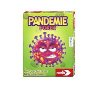 Noris 606264517 Pandemia Poker, El Juego de Cartas en el Que está Bien Protegido Medio Ganado, a Partir de 8 años