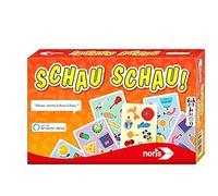 Noris 608131752 Amazon Schau, el Juego de búsqueda rápido, se Puede Jugar con un Dispositivo Compatible con Alexa, para 2 a 5 Jugadores a Partir de 5 años, Multicolor