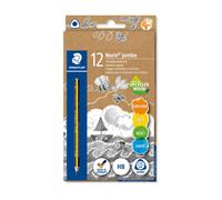 Noris Club Jumbo de Aprendizaje Lápiz HB (Pack de 12) Lápiz Jumbo para aprendiz