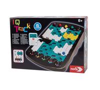 Noris IQ Track 606134747 - Juego de lógica a Partir de 6 años - Refinado desafío de Pista de Bolas para 1 Persona con 6 Niveles de dificultad, Incluye soluciones, Juego de Pensamiento para niños y