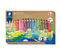 Noris Junior 140 Kindermalstift Estuche de Cartón Con 18 Colores Y 1Pcs Spitzer