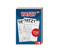 Noris-Spiele Spielblock Yatzy-Bloc de Juegos para 2 Jugadores a Partir de 6 años (10,1 x 14,4 cm), Multicolor (619.014.7)
