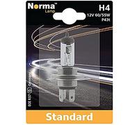 Norma 210611 - 201 H4 Bombilla Halógena para faros delanteros de einz elblister 12 V 60/55 W, P43T)