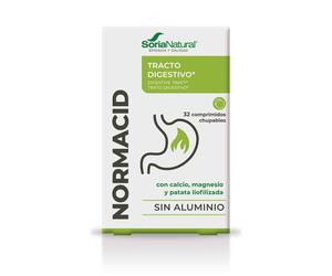 Normacid 32 comprimidos chupables Soria Natural - neutraliza ácido y calma sensación de ardor