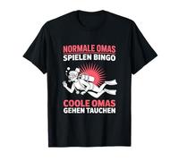 Normal Abuelitas Jugando Bingo Cool Abuelitas IR Buceo Camiseta