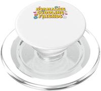 Normaliza Las Vibraciones platónicas de afecto de los Amigos abrazados PopSockets PopGrip para MagSafe