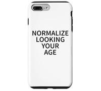 Normaliza Mirando a tu Edad Amor Envejecer con Confianza Carcasa para iPhone 7 Plus/8 Plus