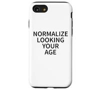 Normaliza Mirando a tu Edad Amor Envejecer con Confianza Carcasa para iPhone SE (2020) / 7/8