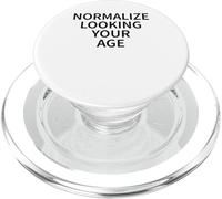 Normaliza Mirando a tu Edad Amor Envejecer con Confianza PopSockets PopGrip para MagSafe