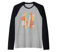 Normalize Napping Lazy Self-Care Sleep - Camiseta Manga Raglan