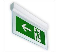 Normalux signal 7 - Luminaria señalización permanente led 1h blanco