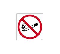 Normaluz RD46652 - Señal Adhesiva Espacio Sin Humo Prohibido Fumar Adhesivo de Vinilo 10x15 cm con CTE, RIPCI