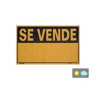 Normaluz RD51400 - Cartel se Vende PVC Glasspack 0.4 mm 45 x 70 cm, Amarillo