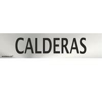 Normaluz RD707115 - Señal Adhesiva Rectangular Calderas Acero inoxidable Adhesivo 0,8 mm 5x20 cm con CTE, RIPCI