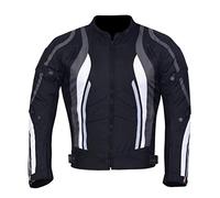 NORMAN Chaqueta de moto para hombre, impermeable, protección para patinete, gris, XXXXXL