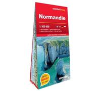 Normandie 1/300.000 (carte grand format laminée) (Carte Laminée Routière et Touristique Comfort! Map)
