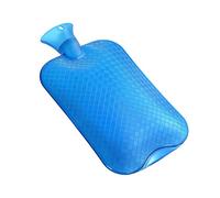 Normani - Bolsa de agua caliente (3 L, PVC, para dolores de espalda, molestias menstruales), color azul