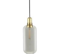 Normann Copenhagen - Amp Lámpara Colgante Grande Ahumado/Latón