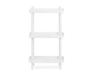 Normann Copenhagen Block - Estantería (Acero, 87 cm), Color Blanco