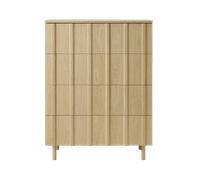 Normann Copenhagen Cómoda Rib dresser 4 cajones Oak