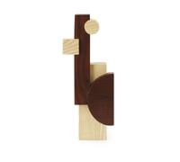 Normann Copenhagen Escultura Join pequeña Fresno carbonizado