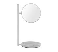 Normann Copenhagen Espejo de mesa de doble cara Pose 21x39 cm Blanco