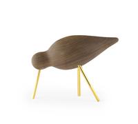 Normann Copenhagen Figura Shorebird nogal-latón mediana