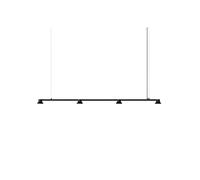Normann Copenhagen - Hat Linear Lámpara Colgante Large Black