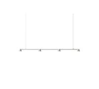Normann Copenhagen - Hat Linear Lámpara Colgante Large Warm Grey