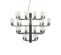 Normann Copenhagen - Amp Chandelier Grande Oro/Verde