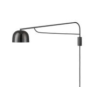 Normann Copenhagen Lámpara de pared Grant Black. grande- acero. granito