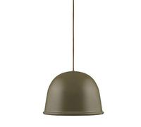 Normann Copenhagen - Lámpara de techo, acero tejido, verde, H: 19 x Ø: 28 cm