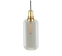 NORMANN COPENHAGEN AMP LÁMPARA DE SUSPENSIÓN GRIS BRONCE 26 X 11,2 CM NUEVO