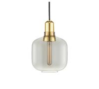 Normann Copenhagen - Amp Lámpara Colgante Chica Ahumado/Latón