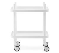 Normann Copenhagen Mesa auxiliar Block blanco-blanco