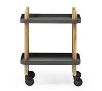 Normann Copenhagen Mesa auxiliar Block gris oscuro
