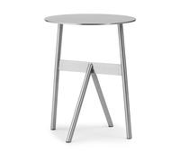 Normann Copenhagen Mesa auxiliar Stock Table Ø37 cm H:46 cm Stainless Steel