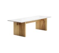 Normann Copenhagen Mesa de centro Solid Table 130x38.5x40 cm White