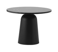 Normann Copenhagen Mesa Turn ajustable Ø55 cm mármol negro