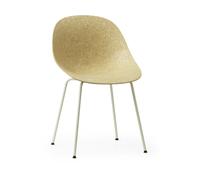 Normann Copenhagen Silla Mat Chair Hemp-cream steel
