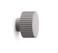 Normann Copenhagen Soporte de pared para chip, fibra de madera, polipropileno, gris, altura: 4,5 cm, diámetro: 6,1 cm