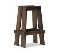Normann Copenhagen Taburete alto Let 75 cm Brown Stained Ash