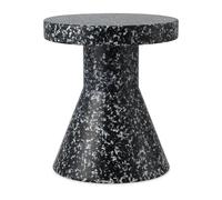 Normann Copenhagen Taburete Bit Cone negro-blanco