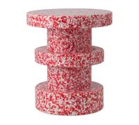 Normann Copenhagen Taburete Bit Stack Rojo