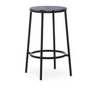 Normann Copenhagen Taburete Circa 65 cm Aluminio negro