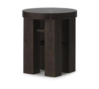 Taburete Normann Copenhagen de Pino Marrón Oscuro