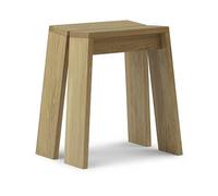 Normann Copenhagen Taburete Let Oak