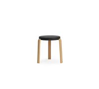 Normann Copenhagen Taburete Tap negro-roble