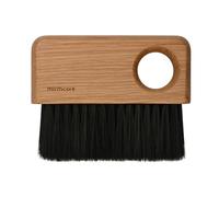 Normcore Barista - Cepillo de limpieza de banco para máquina de espresso, molinillo, encimera, herramienta compacta de limpieza de café para baristas domésticos o cafeterías, mango de madera de roble